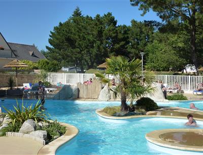  Heated swimming pool in fouesnant - camping kost ar moor