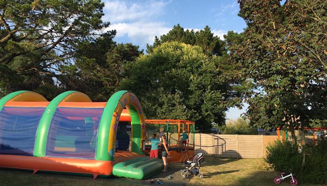  inflatable structure bouncing castle - KostArMor campsite