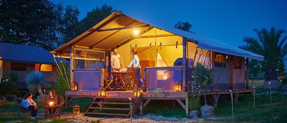  34m² rental tent - Camping Kost Ar Moor - Fouesnant