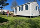 Pacifique mobile home for rent at KostArMor campsite in Fouesnant
