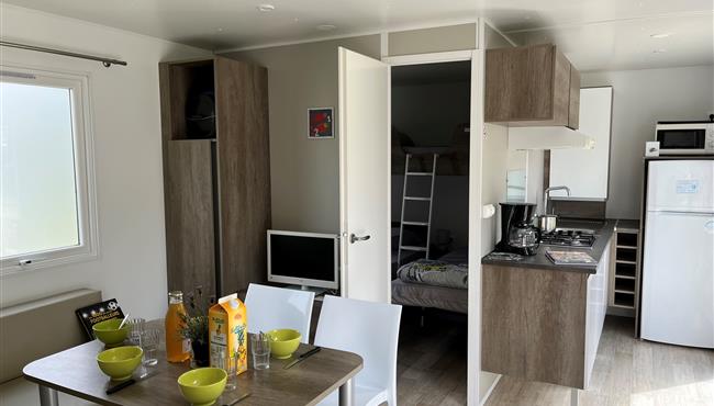 Mobil-home Déclik Riviera Camping Kost ar Moor Fouesnant