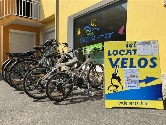 bike rental camping kost-ar-moor - fouesnant - South Brittany