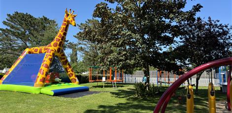 Inflatable games in Fouesnant - Camping Kost Ar Moor - Fouesnant