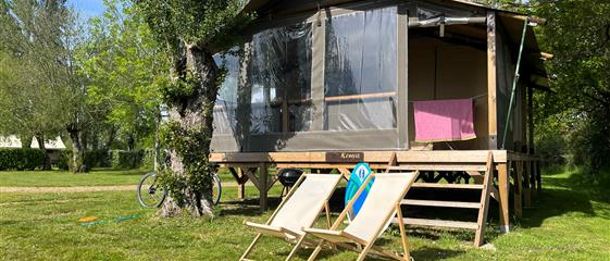 Unusual accommodation in Brittany - Camping Kost Ar Moor - Fouesnant