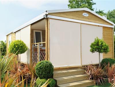 4 persons mobile home rental at KostarMoor camping