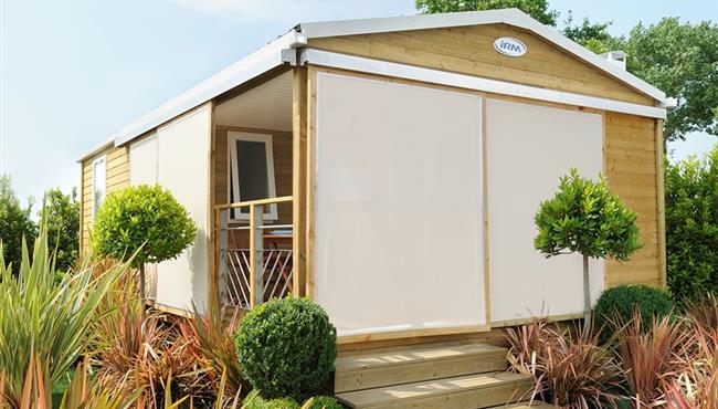 4 persons mobile home rental at KostarMoor camping