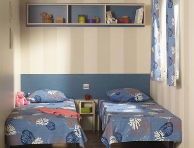  Mobile home rental Grand Confort at Kost Ar Moor campsite in Fouesnant