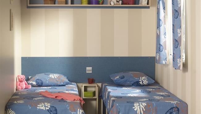  Mobile home rental Grand Confort at Kost Ar Moor campsite in Fouesnant