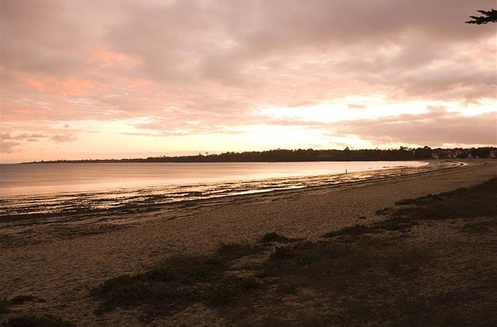 Cap-Coz beach near Kost Ar Moor Fouesnant campsite