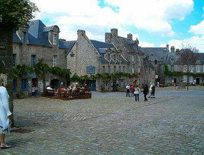  Locronan from Kost Ar Moor Finistère campsite