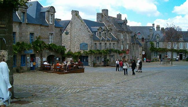  Locronan from Kost Ar Moor Finistère campsite