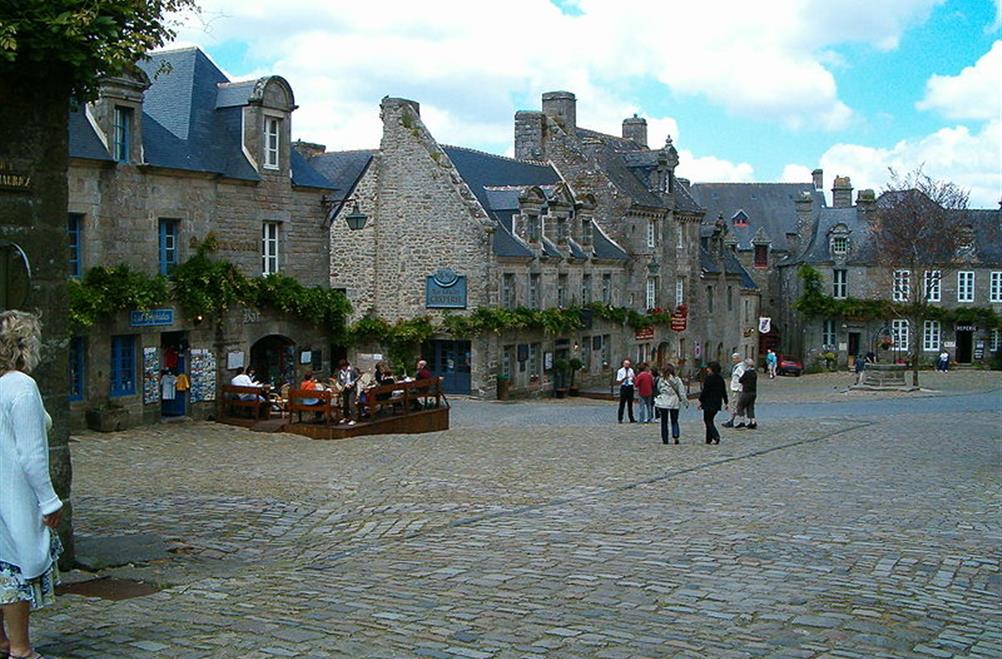  Locronan from Kost Ar Moor Finistère campsite