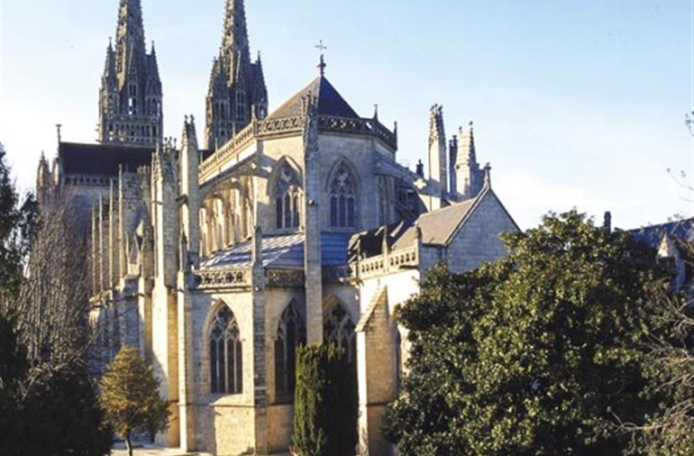  Quimper its cathedral Finistère