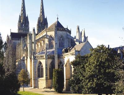  Quimper its cathedral Finistère