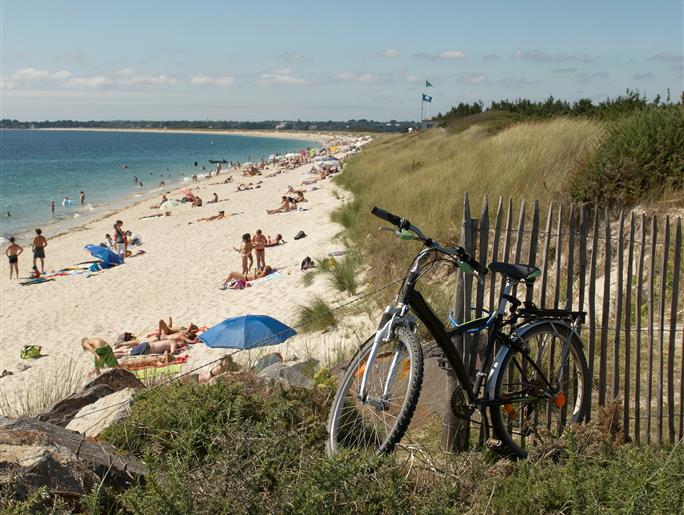 cycling from kost-ar-moor to the beach