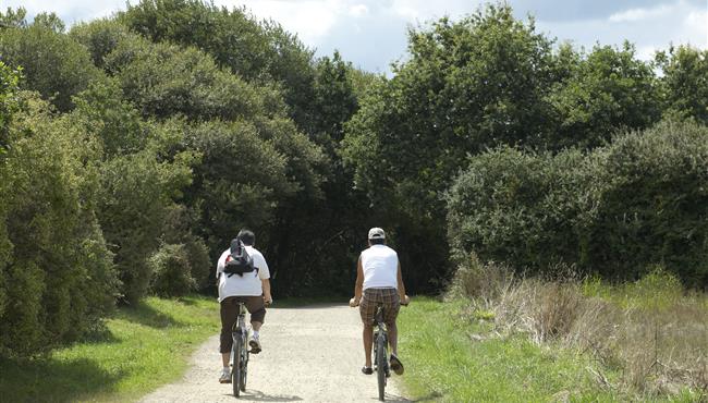 120 km of hiking trail starting from the  Kostarmoor campground