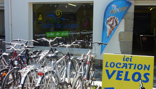 bike rental camping kost-ar-moor - fouesnant - South Brittany