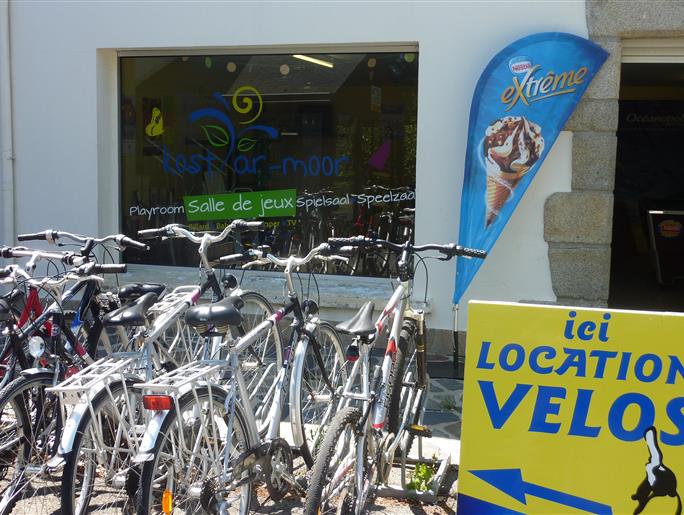 bike rental camping kost-ar-moor - fouesnant - South Brittany