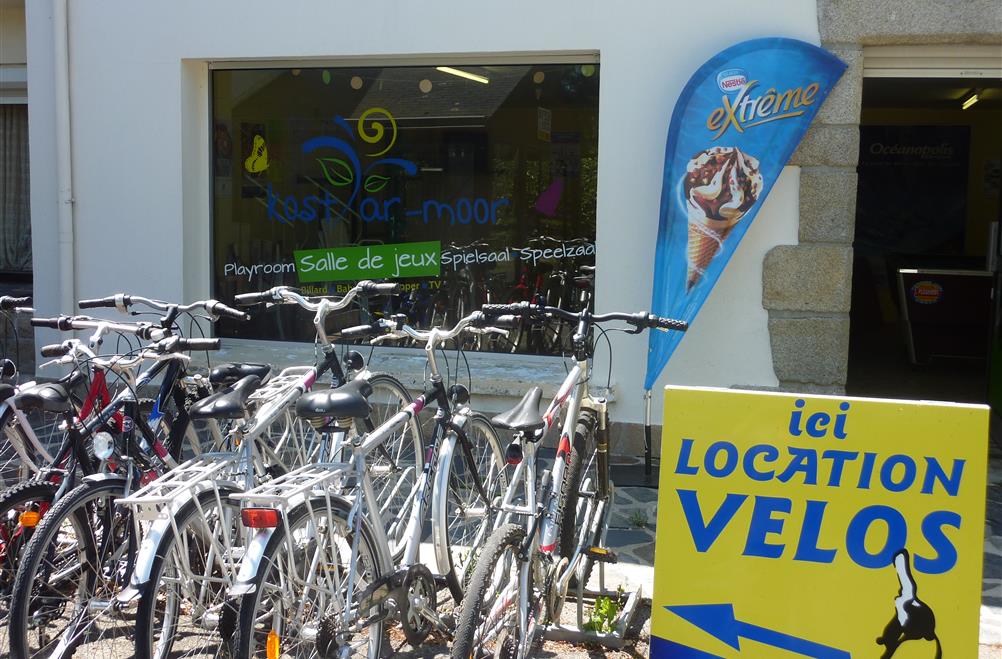 bike rental camping kost-ar-moor - fouesnant - South Brittany