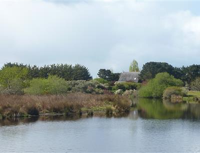ishing possible in the pond opposite the campsite kost-ar-moor bretagne sud
