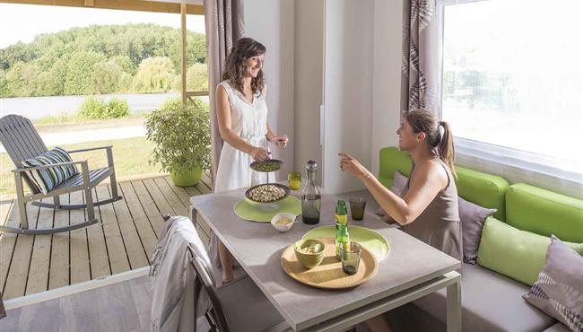  campsite in Fouesnant - rental of mobile homes