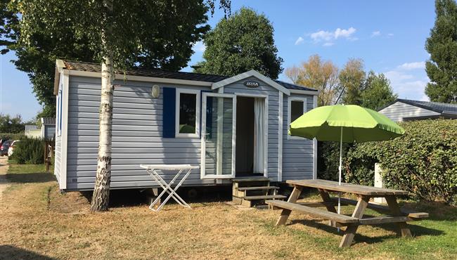 Mobil home 25 m² 4 pers - camping kost ar moor