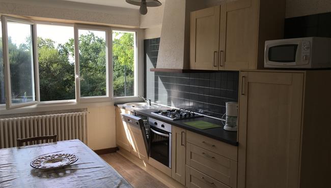 kitchen holiday rental - camping kost ar moor