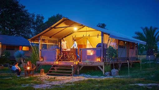  34m² rental tent - Camping Kost Ar Moor - Fouesnant