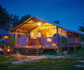  34m² rental tent - Camping Kost Ar Moor - Fouesnant