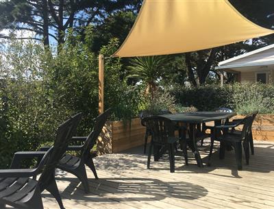  Terrace Mobil-home Déclik Riviera Camping Kost ar Mor