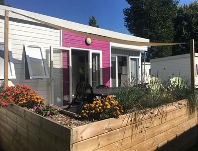 Mobil-home Déclik Riviera Camping Kost ar Moor Fouesnant