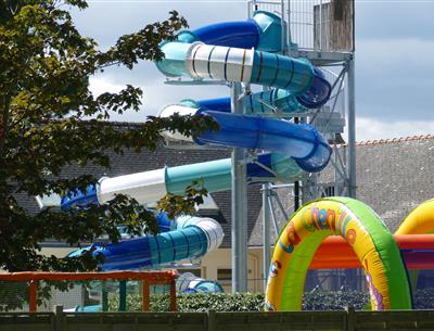great slide at the 3-star campsite Kost-Ar-Mor