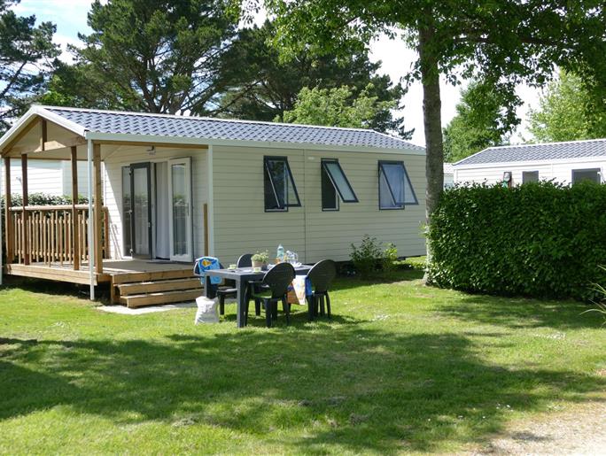 rental of mobile home Panorama camping Kost-Ar-Moor