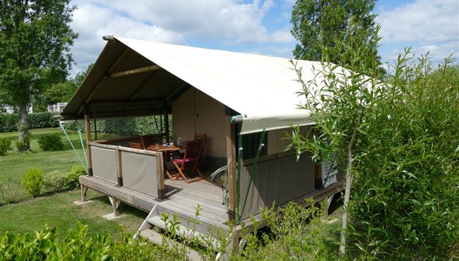  glamping tent rental at Kostarmoor