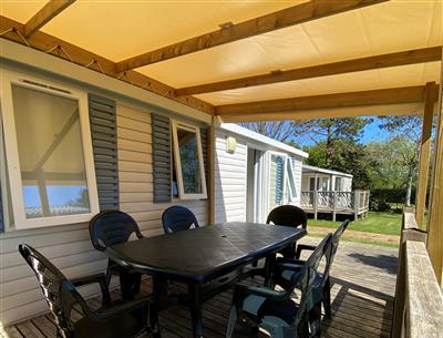 campsite KostArMoor rental mobile homes 6 people