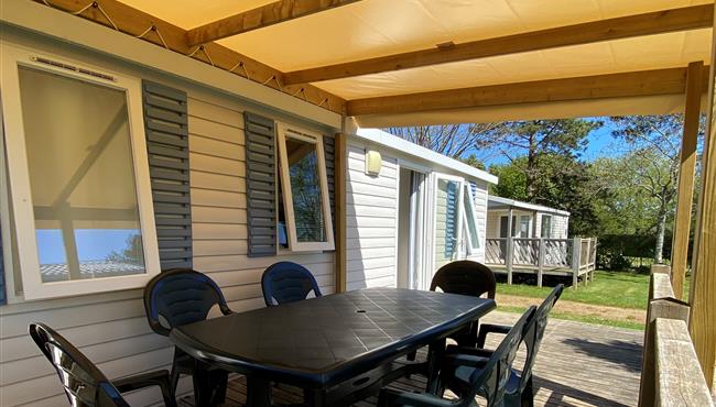 campsite KostArMoor rental mobile homes 6 people