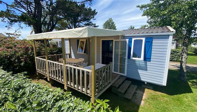  Grand Confort mobile home for rent at KostArMoor campsite in Fouesnant