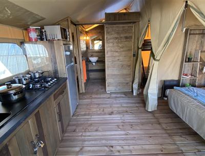luxury tent brittany fouesnant