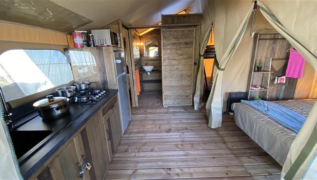 luxury tent brittany fouesnant