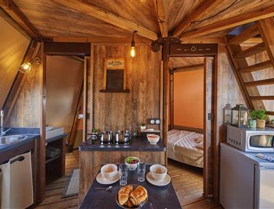 glamping camping kost ar moor main room wide angle