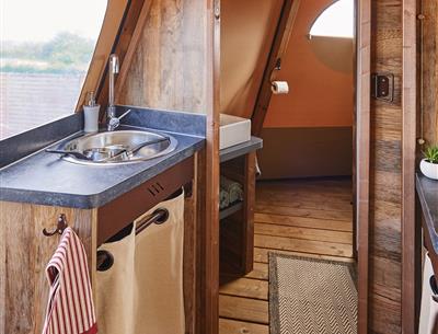 atypical accommodation fouesnant south brittany sink kitchen