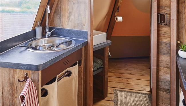 atypical accommodation fouesnant south brittany sink kitchen