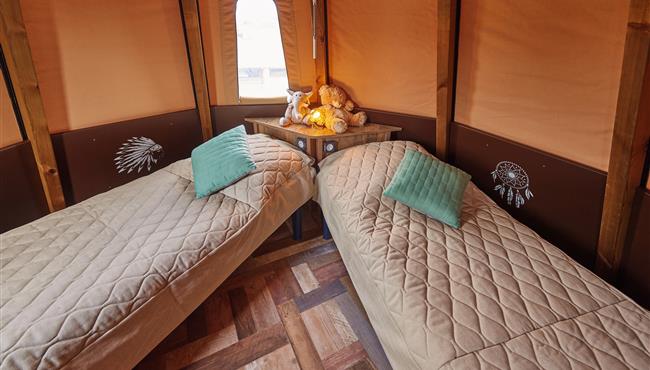 glamping any comfort bedroom 1st floor camping kost ar moor bretagne