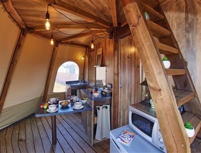 living room teepee mousterlin fouesnant