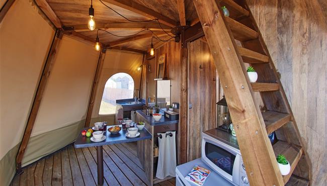 living room teepee mousterlin fouesnant