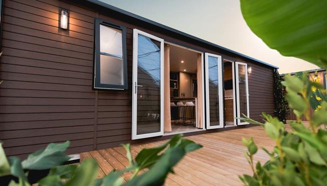 Cottage mobile home for rent 3 bedrooms premium camping Kost Ar Moor fouesnant brittany - Camping Kost Ar Moor - Fouesnant