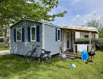 Grand Confort mobile home for rent at KostArMoor campsite in Fouesnant