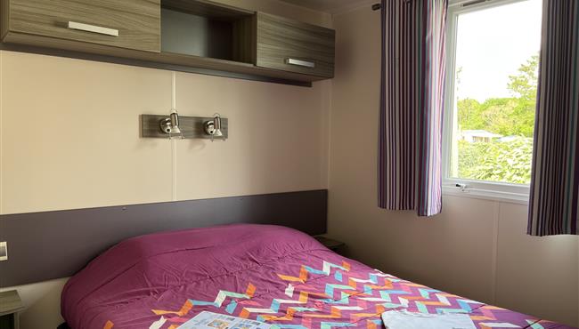 Grand Confort mobile home for rent at KostArMoor campsite in Fouesnant