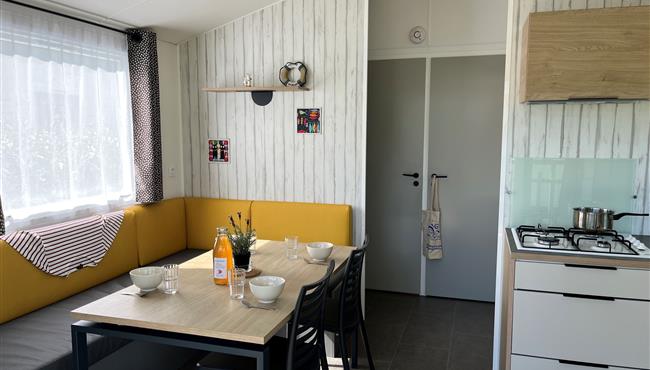 rental of mobile home Panorama camping Kost-Ar-Moor