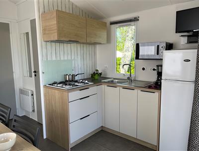 rental of mobile home Panorama camping Kost-Ar-Moor